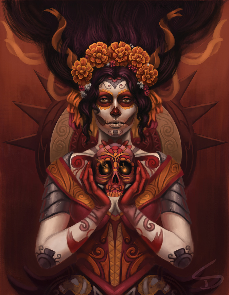 Illustration for article titled Celebrate Day of the Dead With Some Hauntingly Beautiful Artwork